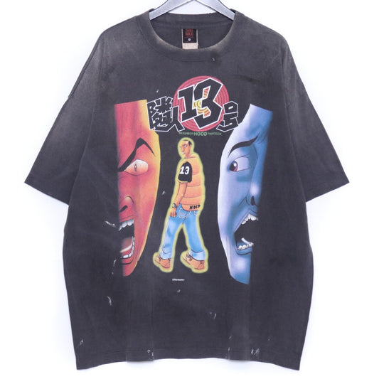 SAINT MICHAEL 26SS Black Neighbor #13 SS T-Shirt Size XXL