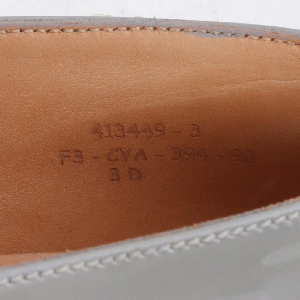 J.M.WESTON Patent Sneakers Gray Size 3D