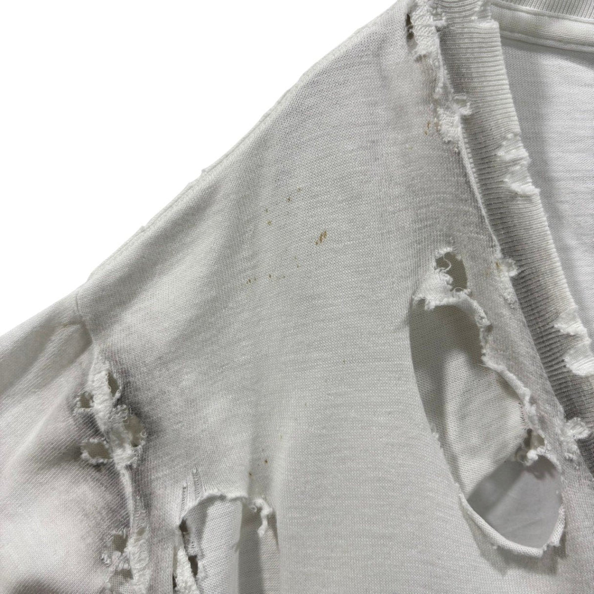 NUMBER (N)INE 02SS Modern Age Distressed T-Shirt Size 3
