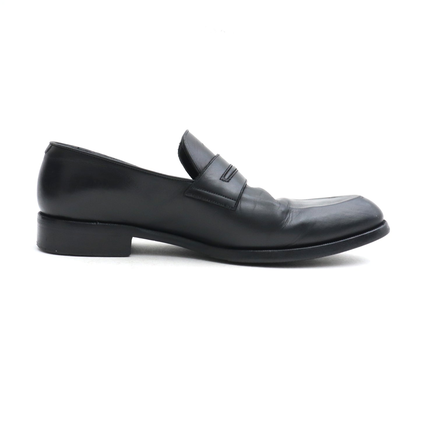DIOR Leather Loafers Black Size EU 41