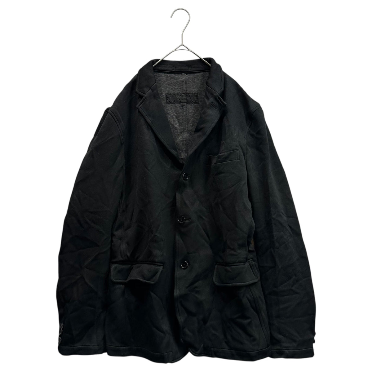 COMME des GARCONS HOMME 05AW Felted 3B Black Yellow Jacket Size S