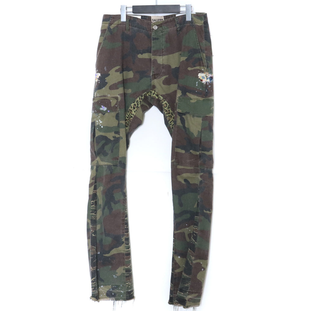 GALLERY DEPT. Camo Flare Carpenter Pants Khaki Size 31