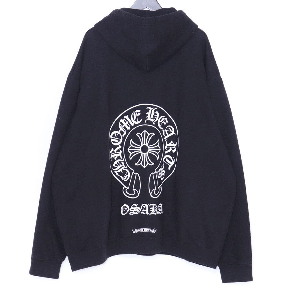 CHROME HEARTS Osaka Horseshoe Hoodie Black Size XXL