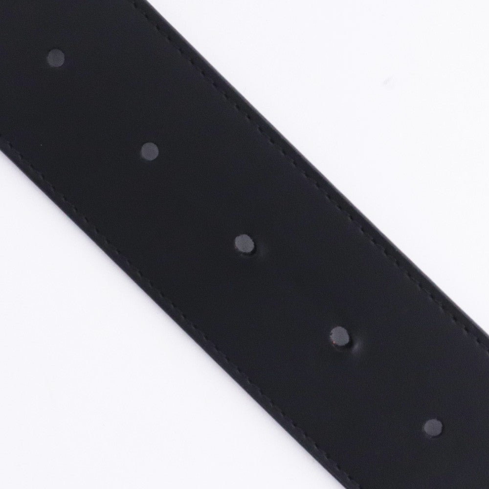 LOUIS VUITTON LV Initial Reversible Belt Black Size 85/34