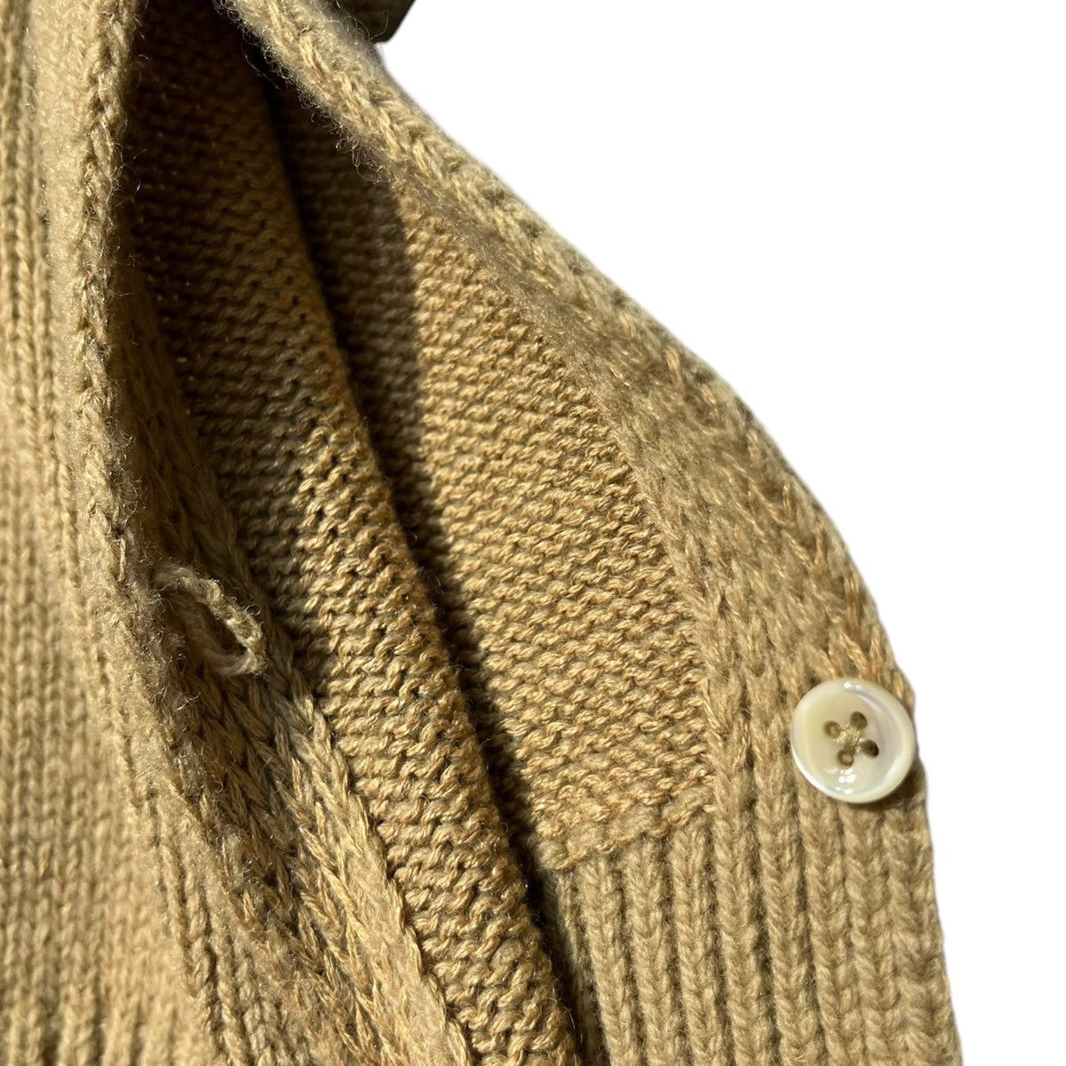 MAISON MARGIELA 22AW Wool Linen Knit Vest Side Slit Size M