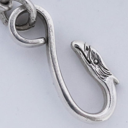 GORO'S Eagle Hook Chain Necklace Silver Size ONE SIZE