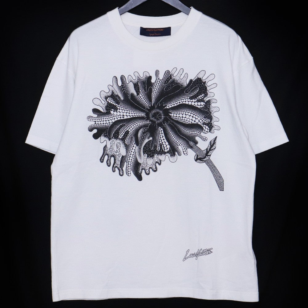 LOUIS VUITTON 23SS Kusama Psychedelic T-Shirt White Size M