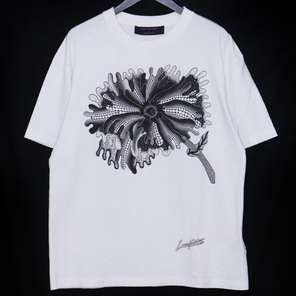 LOUIS VUITTON 23SS Kusama Psychedelic T-Shirt White Size M