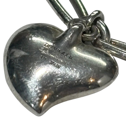 TIFFANY & CO. Elsa Peretti Curved Heart Bracelet Silver