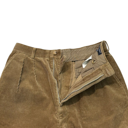 COMME des GARCONS HOMME 18AW 2-Pleat Pants Beige Size XS