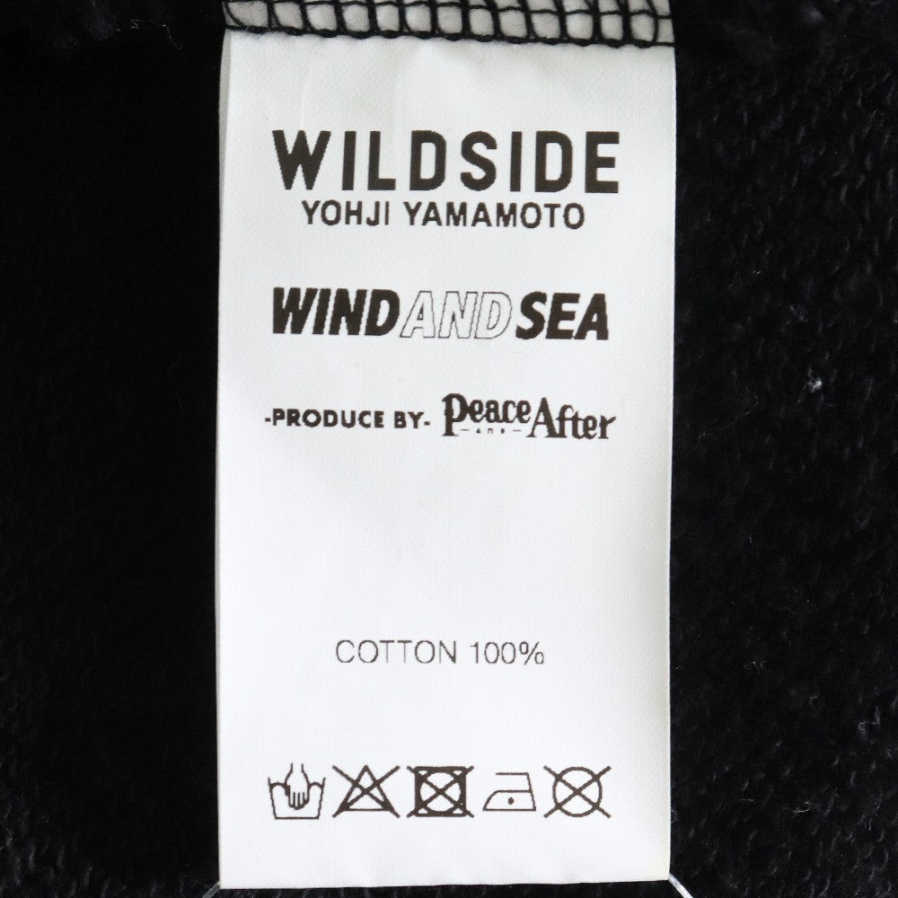 WIND AND SEA x WILDSIDE YOHJI YAMAMOTO Hoodie Black Size 4