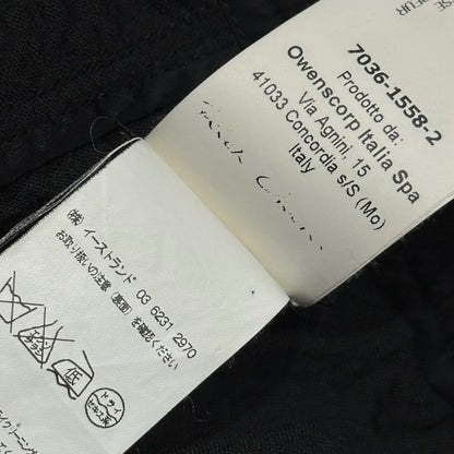 Rick Owens 16AW Drawstring Cropped Pants Black Size 46