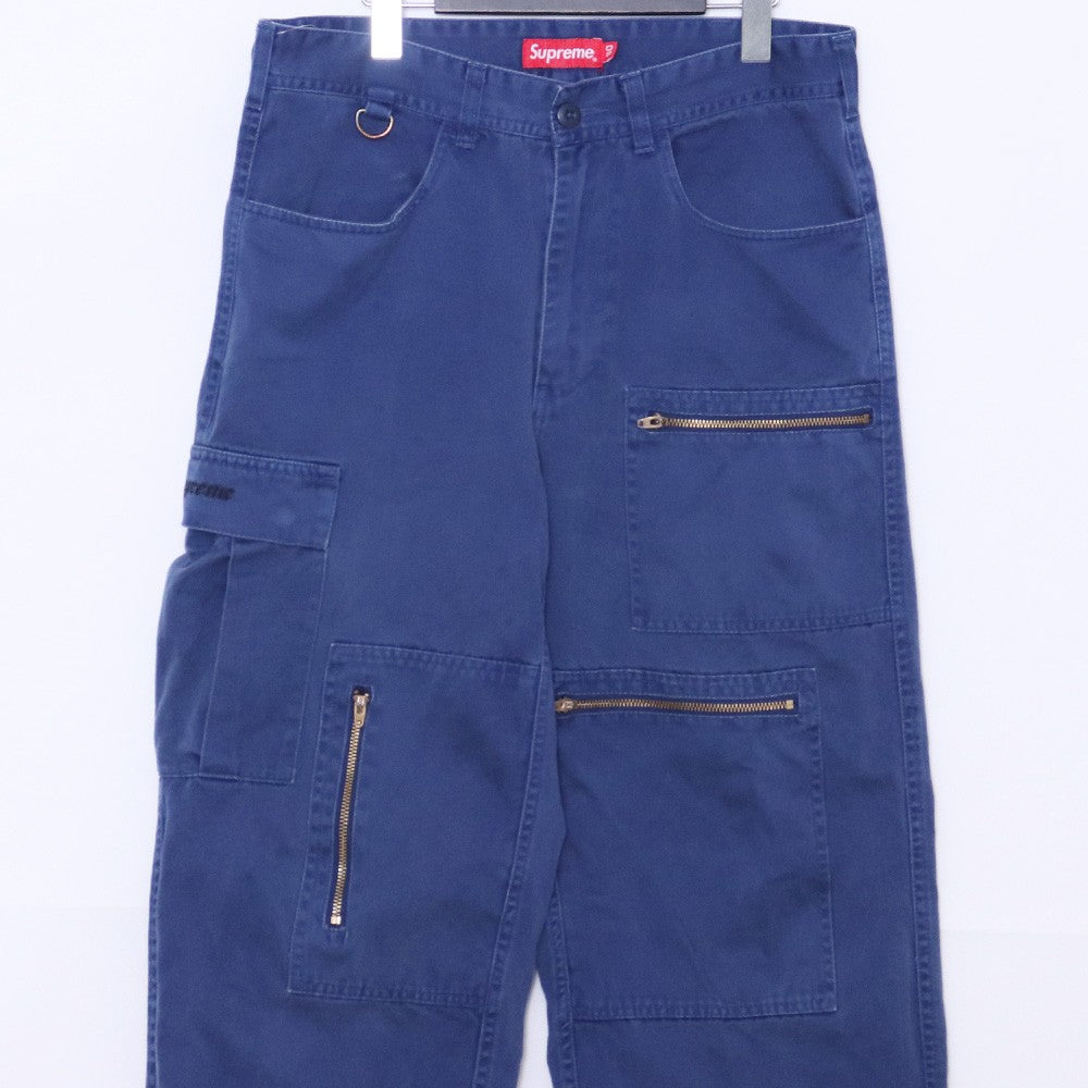 Supreme 21SS Cargo Flight Pants Navy Size 30