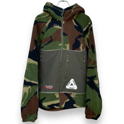 PALACE 23AW Polartec 3M Hooded Fleece Jacket Camo Size L