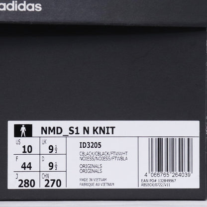 ADIDAS × NEIGHBORHOOD NMD_S1 N KNIT Sneakers Black Size 28cm
