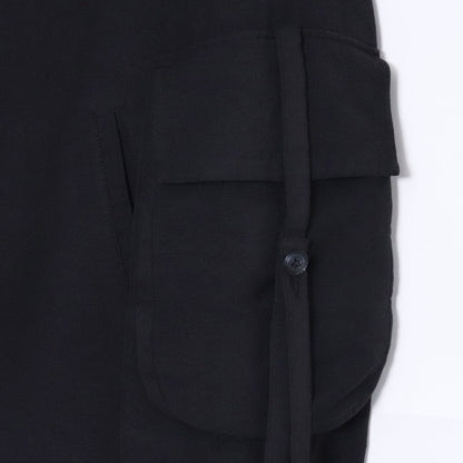 SOSNOVSKA LOOM OSAKA Wide Patch Pocket Bomber Black Size S