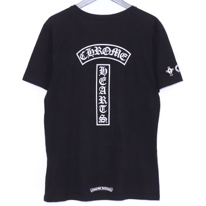CHROME HEARTS Horseshoe T Bar Logo T-Shirt Black Size M