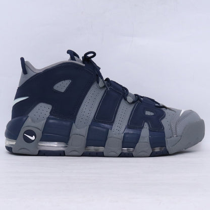 NIKE Air More Uptempo '96 Cool Grey Navy Sneakers Size 29cm