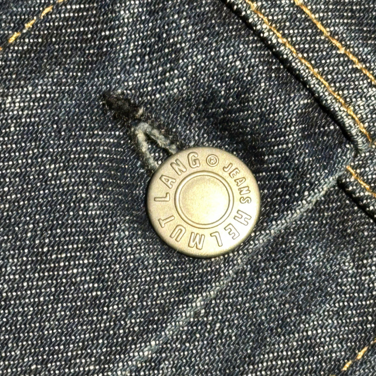 HELMUT LANG 1999 Type 3 Denim Trucker Jacket Blue Size 38