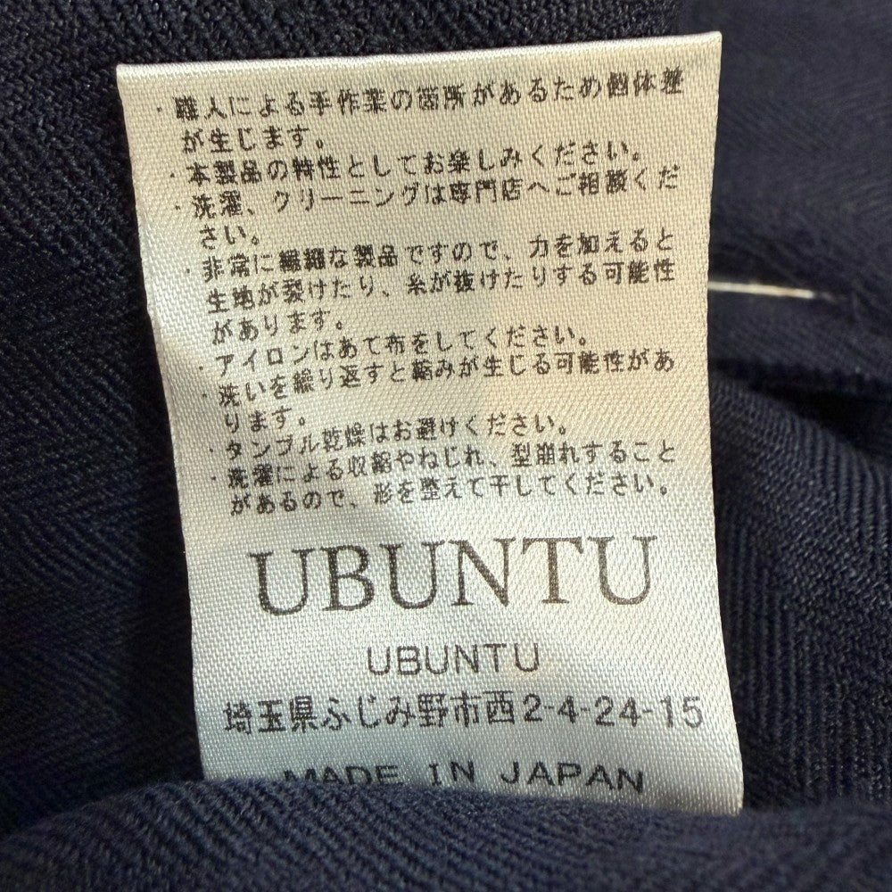 UBUNTU 26SS Kenny Wool Stitch Design Jacket Navy Free Size
