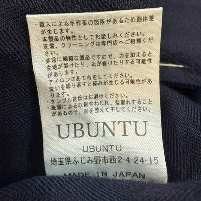 UBUNTU 26SS Kenny Wool Stitch Design Jacket Navy Free Size