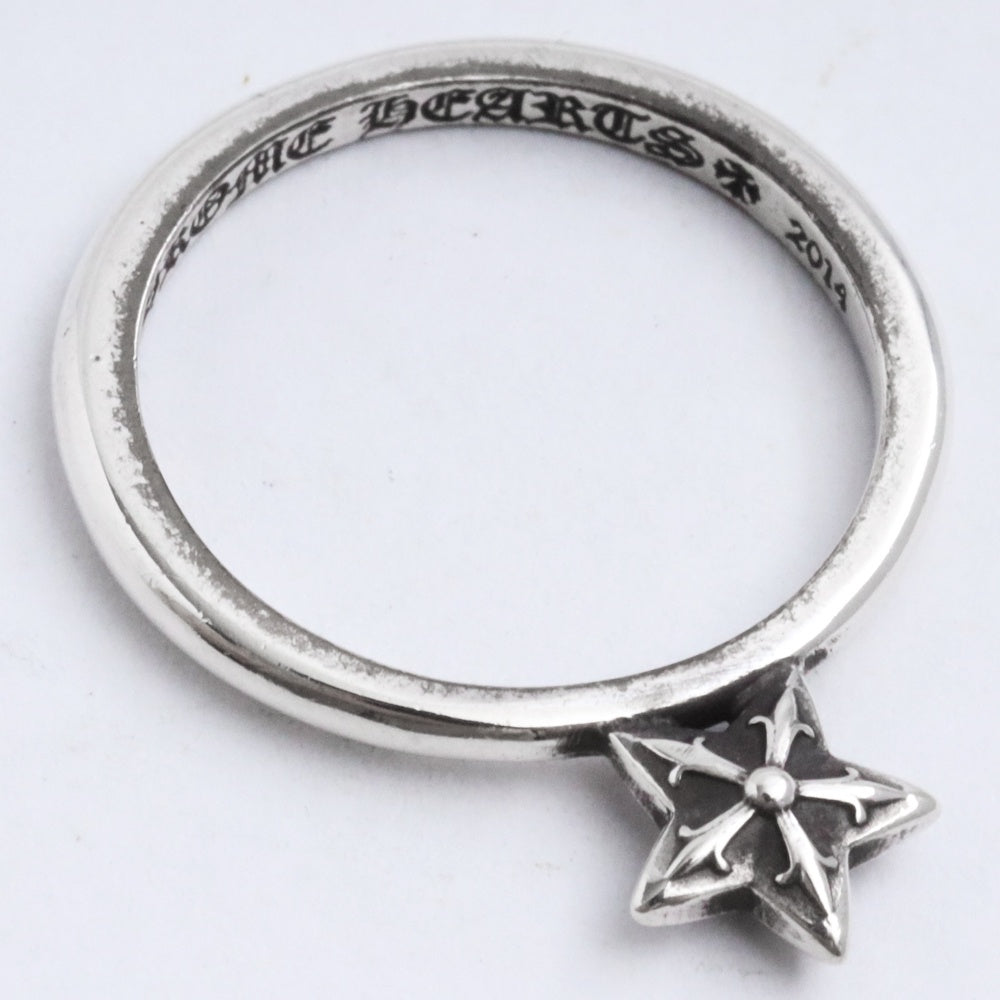 CHROME HEARTS Bubblegum Star Ring Silver Size ONE SIZE