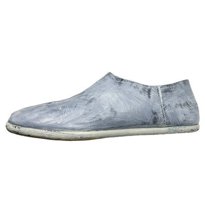 MAISON MARGIELA 21AW Paint Tabi Slip-Ons White Size EU 42