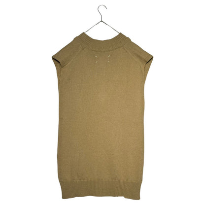 MAISON MARGIELA 22AW Wool Linen Knit Vest Side Slit Size M