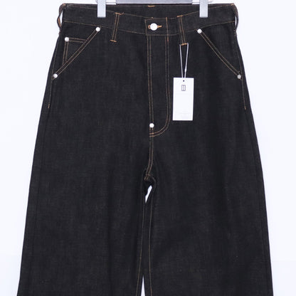 DAISUKE TANABE 26SS Coffee Black Wide Denim Size 32