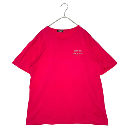 COMME des GARCONS HOMME PLUS 00SS T-Shirt Pink Size FREE