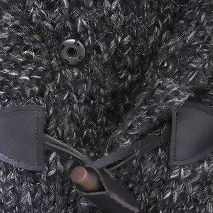 ISAMUKATAYAMA BACKLASH Low Gauge Duffle Sweater Gray Size S