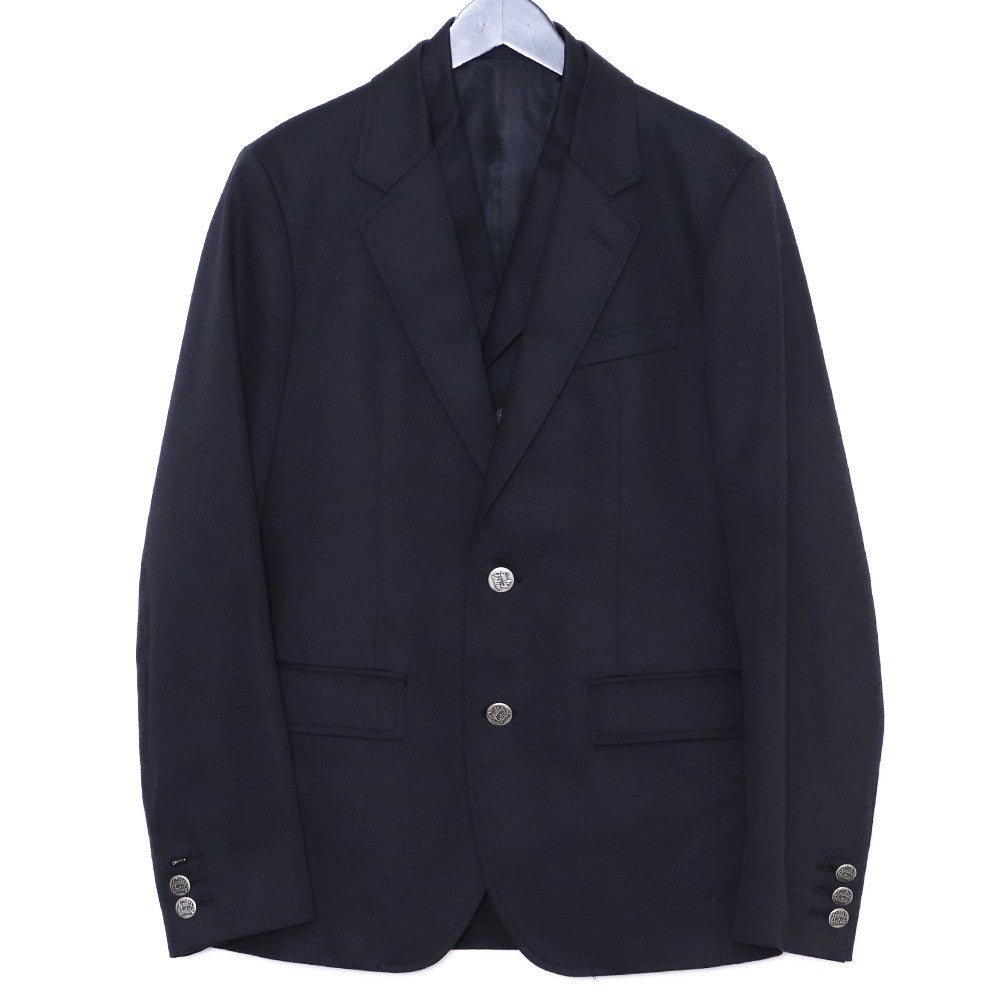 WACKO MARIA Tailored Jacket & Vest Set Black Size M