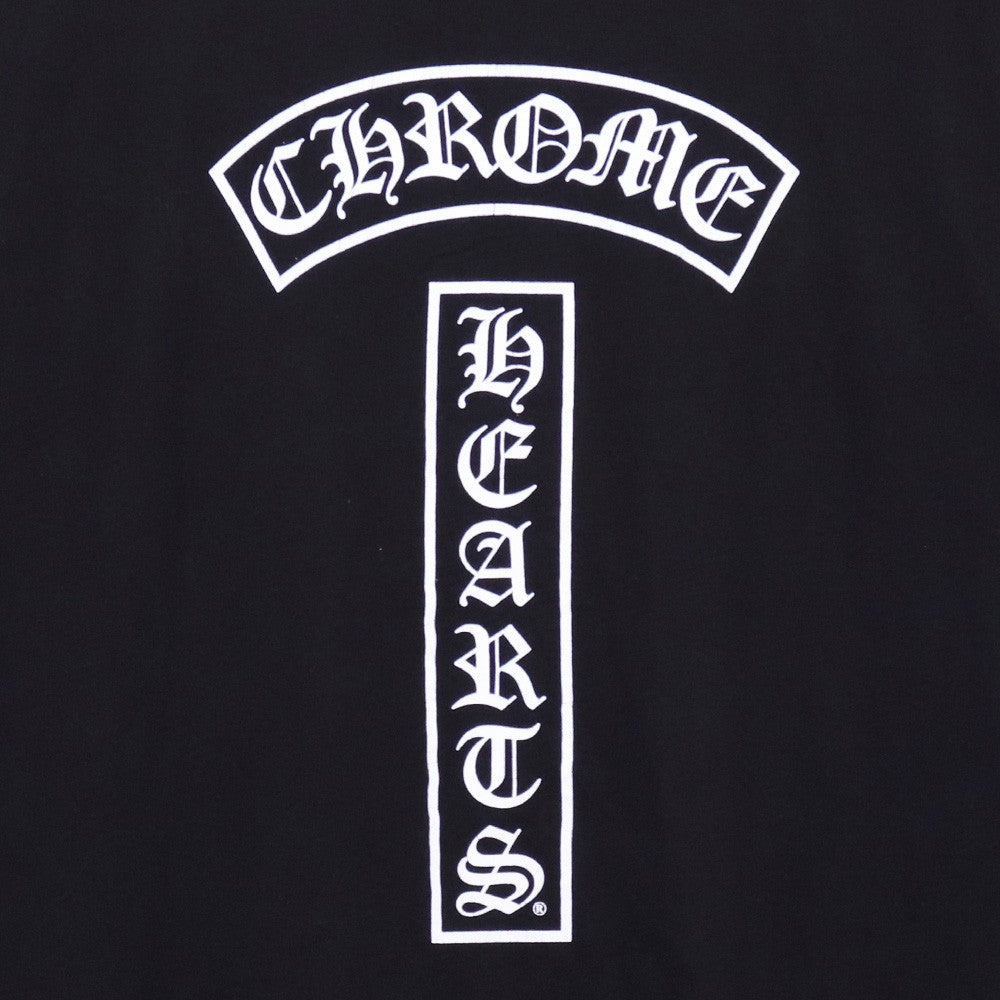 CHROME HEARTS Horseshoe T Bar Logo T-Shirt Black Size M