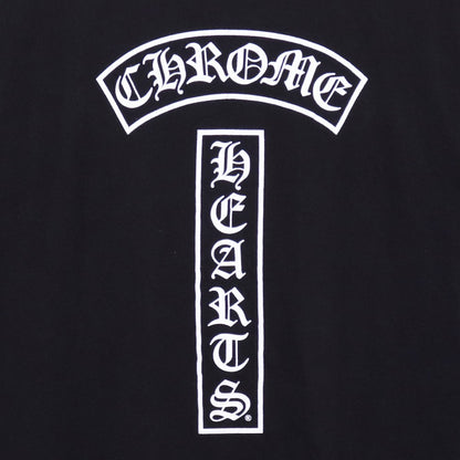 CHROME HEARTS Horseshoe T Bar Logo T-Shirt Black Size M