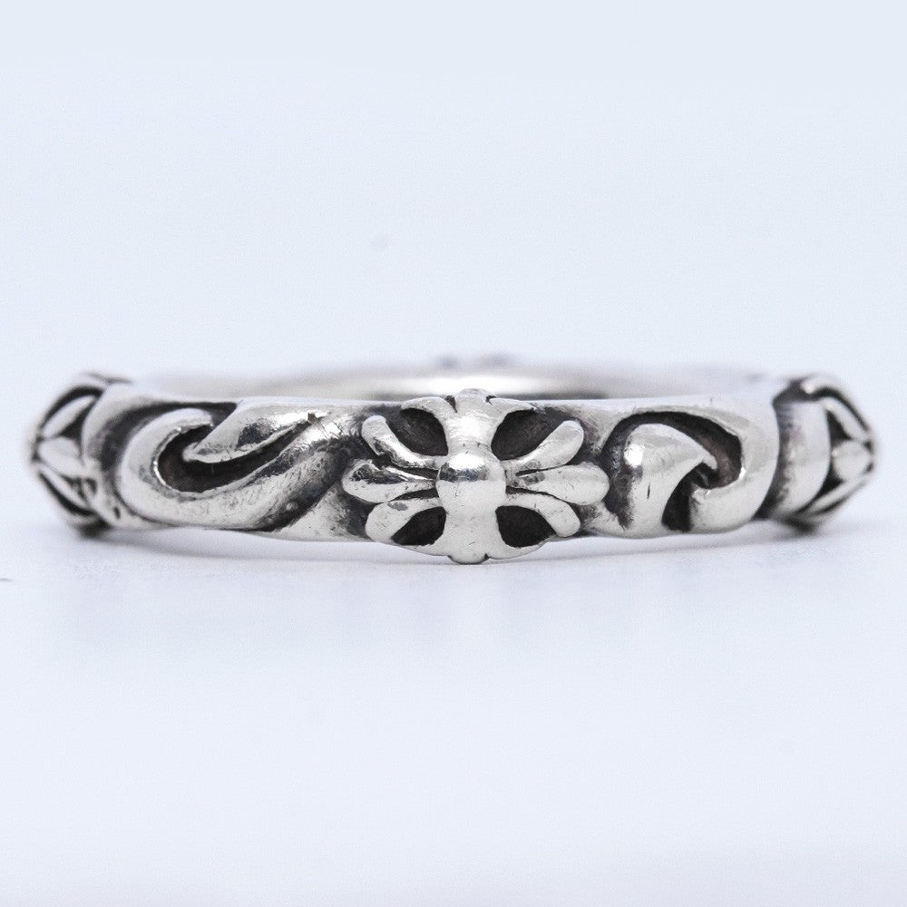 CHROME HEARTS SBT BAND SBT Band Ring Silver Size ONE SIZE