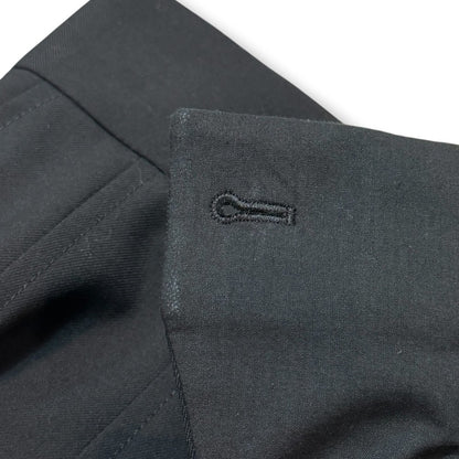 BOTTEGA VENETA Wide Leg Trousers Black Size 42